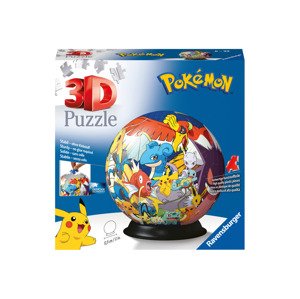 Ravensburger Puzzle guľa 3D, Ø 19 cm (Pokémon)