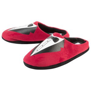 LIVERGY® Pánske vianočné papuče (42/43, červená)