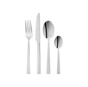 LIVARNO home Príborová súprava z ušľachtilej ocele, 24-dielna (matná)