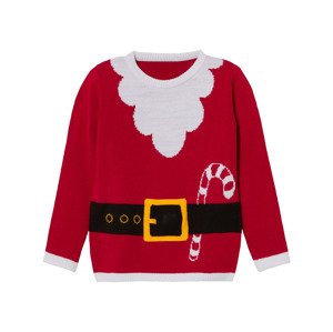 lupilu® Chlapčenský vianočný pulóver s LED efektom (110/116, červená)