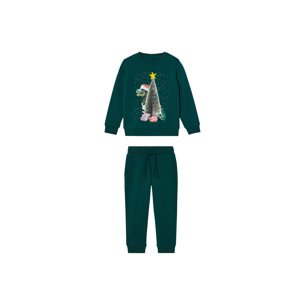 lupilu® Chlapčenská vianočná tepláková súprava, 2-dielna (98/104, zelená)
