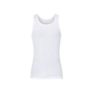 LIVERGY® Pánske tielko, 2 kusy (XL, biela)