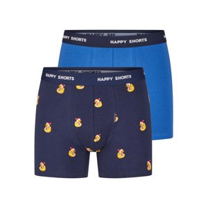 Happy Shorts Pánske boxerky v darčekovom balení, 2 kusy (kačka, XL)